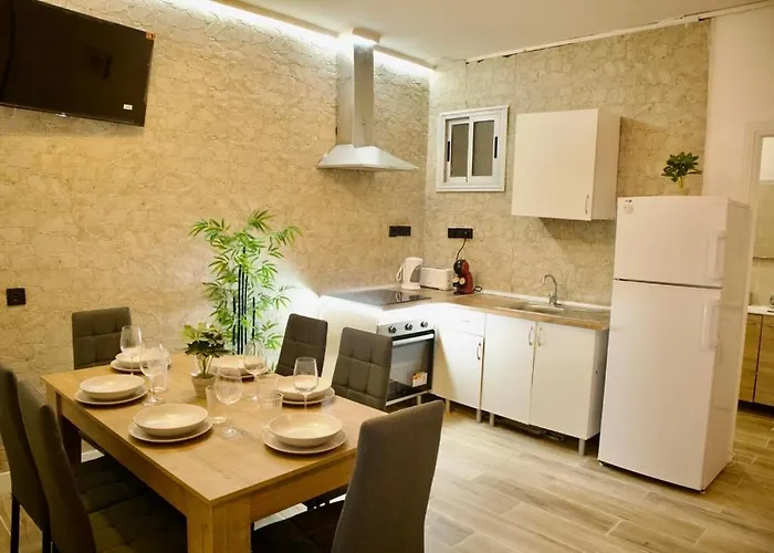 Modern Flat 6 Pax Canteras 아파트 *